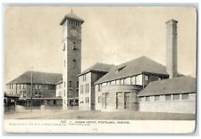 1907 Union Depot Station Portland Oregon OR Joplin MO Posted Antique Postcard picture