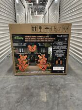 Disney Halloween Pumpkin Arch with LED Lights 9 Feet Rare Sold Out Costco picture