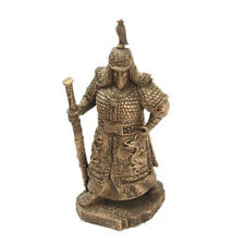 Korean Traditional Handmade Figure 'Yi Sun Shin' Admiral / Brass Color Statue picture