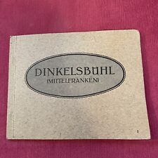 Vintage 1950's Dinkelsbuhl Germany Black and White Photo Book picture