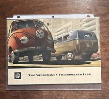 Vintage 1954 Volkswagen Transporter Bus Sales Brochure NOS picture