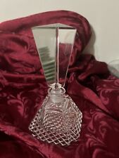 Perfume Vanity Dresser Bottle  With Stopper Vintage Crystal No Chips EUC picture
