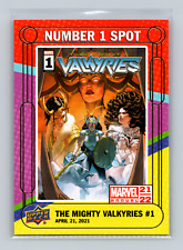2021-22 UD Marvel Annual Number 1 Spot The Mighty Valkyries #1 n1s-7 picture