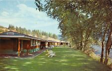 Grand Forks British Columbia Canada 1960s Postcard Johnny's Motor Court Motel  picture
