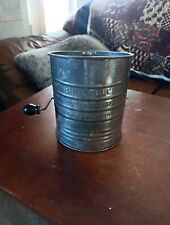 Vintage Bromwell’s 5 Cup Measuring Flour Sifter Black Handle picture