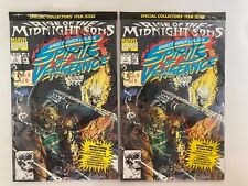 Rise Of Midnight Sons Part 2 of 6 Spirits Of Vengeance #1 Marvel 1992 Lot of 2 picture