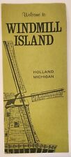 1964 Windmill Island Holland Michigan Brochure Travel Info picture