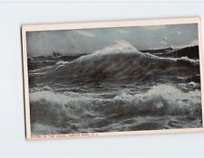 Postcard Storm On The Ocean, Asbury Park, New Jersey picture