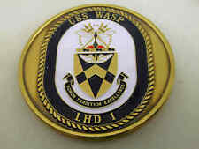 USS WASP LHD 1 OATH OF ENLISTMENT CHALLENGE COIN picture
