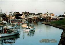 Perkins Cove, Ogunquit, Maine, Queen of Peace Nauti-Gal, Car Postcard picture