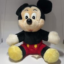 Vintage Disneyland Walt Disney World Mickey Mouse Soft Plush Toy 1980’s picture