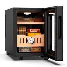 16L Cigar Humidor Electric Cigar Humidor Cabinet 100 Counts Digital Hygrometer picture