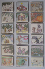 Lot of 18 Vintage House Mouse Designs Magnets ~ 2 1/4