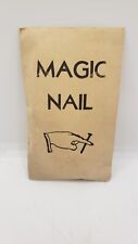 Sealed Vintage Magic Nail Trick picture