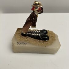 Ron Lee Clown “Timothy In Big Shoes” #286 On Onyx Base picture