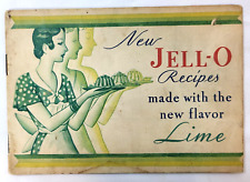 1930 New Jello Recipes Made with the New Flavor Lime Booklet picture