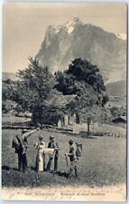 Postcard - Departure of the High Mountain Tour, Grindelwald, Switzerland picture
