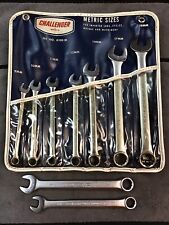 VINTAGE CHALLENGER PROTO METRIC COMBO WRENCH SET 6100M 9-19MM + 13mm And 15mm picture