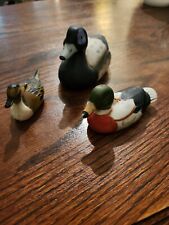 3 Miniature ducks, 4