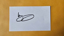 DARREN HAYES SIGNED 3x5 INDEX CARD AUTOGRAPH - SAVAGE GARDEN picture
