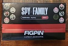 Spy x Family Series One Mini Figpin Mystert Box Of 10. Sealed. picture