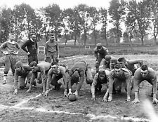 1917 Chapman High School Football Team, Kansas Old Photo 8.5