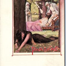 c1900s Richard Wagner's Festival Opera Parsifal UDB Postcard Henry Savage A73 picture