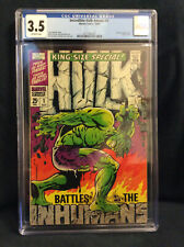 INCREDIBLE HULK ANNUAL #1 CGC 3.5 *INHUMANS APPEARANCE picture
