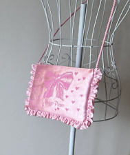 Mezzo Piano Shoulder Bag Crossbody Bag Pink Heart Ribbon Glossy material Kawaii picture