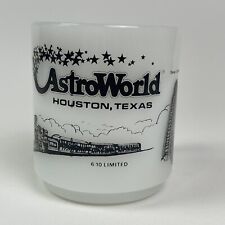 Vintage Federal Milk Glasbake Astroworld Houston Texas Cyclone 1970s picture