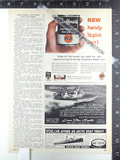 1957 ADVERTISING for Lone Star 15 Continental & Artic boats picture