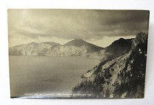 Crater Lake National Park Mt. Scott 1909 Silver Photo by C. R. Miller Klamath OR picture