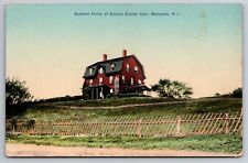 Summer Home of Edward Everett Hale Matunuck Rhode Island c1910 Postcard picture