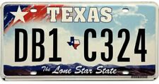 *BARGAIN BIN*  2011 Base Texas Graphics License Plate #DB1-C324 picture