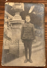 RPPC Doughboy Army WWI Photo Soldier AEF picture