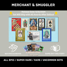 Topps Star Wars Card Trader Merchant & Smuggler ALL Super Rare R UC Sets picture