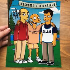 Harry Shearer * HAND SIGNED AUTOGRAPH *  on 8x10 inch photo obtained IP simpsons picture