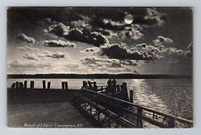 Chautauqua NY-New York, Moonlight Point, Antique, Vintage c1906 Postcard picture