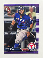 2019 Bowman Purple #77 Rougned Odor /250 Texas Rangers Baseball Card picture