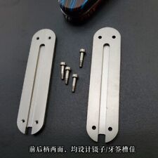 1 Pair Titanium Knife Handle Scales For 58mm multifunctional Swiss army knives picture