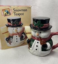 Vintage Dayton Hudson’s 1996 Snowman Teapot picture
