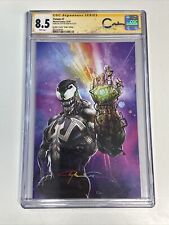 Venom #7 Virgin CGC SS 8.5 Signed by Clayton Crain Infinity - Special Label picture