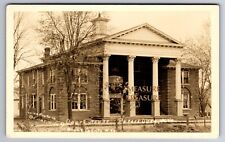C.1930 RPPC PETERSBURG, WV, GRANT COUNTY COURT HOUSE THOMAS PHOTO Postcard P50 picture