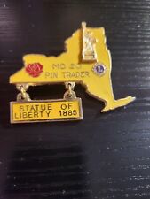 Lions Club MD 20 Pin Trader Pin - Statue of Liberty -New York - Vintage picture