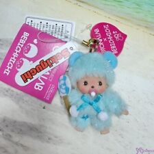 294270 Monchhichi Baby Bebichhichi OTONALAB Blue Angel Bear Mascot ~ mimiwoo ~ picture