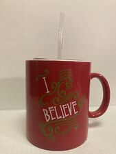 I Believe Christmas XL Mug With Sparkle And Shine Insulated Tumbler picture