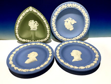 Wedgwood Jasperware Decorative Plates Lot of 4 picture
