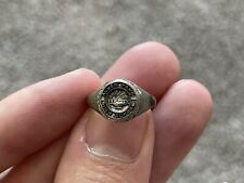 Allen Park High School Michigan Sterling Silver Antique Class Ring Tarnished picture