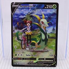 A7 Pokemon TCG Card Silver Tempest Serperior V TG13/TG30 Ultra Rare picture