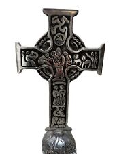 White Metal Celtic Cross picture